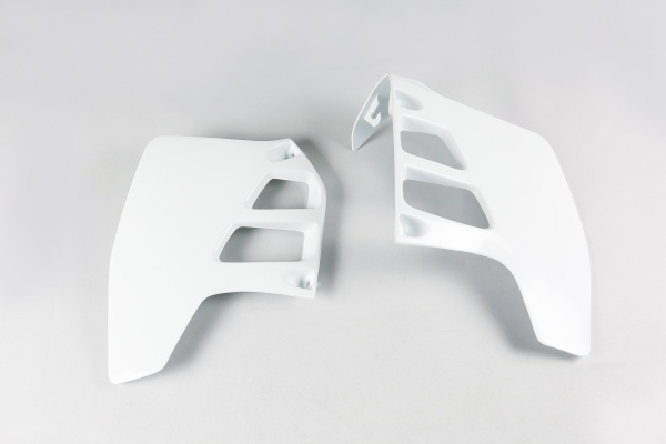 Radiator Covers white for Suzuki RM 125 (1989-91)